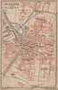 HEILBRONN antique town city stadtplan. Baden-Württemberg karte 1902 old map