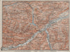 ACHENSEE environs/umgebung. Unterinntal Rattenberg Innsbruck Karwendel 1902 map