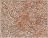 FICHTELGEBIRGE. Fichtel Mountains. Bayreuth Münchberg Wunsiedel Selb 1907 map