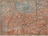 CHIEMSEE, CHIEMGAU & environs. Kufstein Traunstein Lofer Kössen karte 1907 map