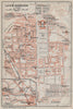 LUDWIGSBURG town city stadtplan. Baden-Württemberg. Schloss karte 1910 old map