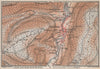 BAD WILDBAD & environs/umgebung. Sommerberg. Baden-Württemberg karte 1910 map