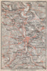 BAD KISSINGEN & umgebung. Nüdlingen Eltinghausen Euerdorf Bocklet 1910 old map