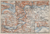 REGENSBURG & environs/umgebung. Kelheim Donaustauf. Ratisbon. Bavaria 1910 map