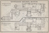 BAVARIAN / BAYERISCHES NATIONALMUSEUM floor plan. Munich München karte 1910 map