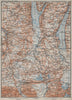 STARNBERGERSEE & AMMERSEE. Weilheim Schongau Murnau Starnberg karte 1910 map