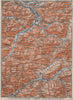 LECHQUELLENGEBIRGE range. Reutte Imst Füssen Lechtal Oberinntal karte 1910 map