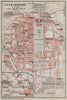 LUDWIGSBURG town city stadtplan. Baden-Württemberg. Schloss karte 1914 old map