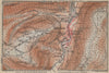 BAD WILDBAD & environs/umgebung. Sommerberg. Baden-Württemberg karte 1914 map