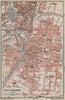 HEILBRONN antique town city stadtplan. Baden-Württemberg karte 1914 old map