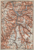 MILTENBERG environs/umgebung ODENWALD Buchen Walldürn Klingenberg Main 1914 map
