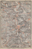 BAD KISSINGEN & umgebung. Nüdlingen Eltinghausen Euerdorf Bocklet 1914 old map