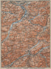 LECHQUELLENGEBIRGE range. Reutte Imst Füssen Lechtal Oberinntal karte 1914 map