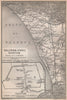 PAESTUM plan. Golfo di Salerno. Battipaglia. Italy mappa. BAEDEKER 1896
