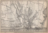 DISTRICT OF SELINUS. ROVINE DI SELINUNTE. Sicily. Italy mappa 1896 old