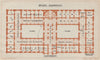MUSEO NAZIONALE ROMANO PIANTERRENO ground floor plan Rome mappa. SMALL 1912