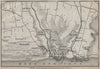 DISTRICT OF SELINUS. ROVINE DI SELINUNTE. Sicily. Italy mappa 1912 old