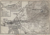 TRAPANI town plan & environs. Monte San Giuliano/Erice. Sicily Sicilia 1912 map