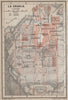 Royal Palace/Palacio Real de LA GRANJA de San Ildefonso. Ground plan 1913 map