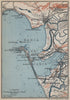 BAHIA DE CADIZ. Puerto de Sta Maria. San Fernando. Cádiz Spain España 1913 map