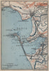 BAHIA DE CADIZ. Puerto de Sta Maria. San Fernando. Cádiz Spain España 1913 map