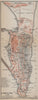 GIBRALTAR antique town city plan. Gibraltar. BAEDEKER 1913 old map
