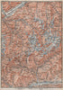 GRAND ST BERNARD AREA. Martigny-Aosta. Verbier Liddes Valais Topo-map 1889