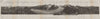 EGGISHORN PANORAMA Aletschhorn Glacier Nesthorn Mont Blanc Leone Eiger 1889 map
