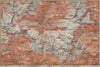 ZERMATT ENVIRONS. Breuil-Cervinia Matterhorn Tournanche Monte Rosa 1893 map