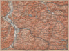 BAD RAGAZ PRÄTIGAU MONTAFON ENVIRONS. Wangs Rätikon Bludenz Maienfeld 1893 map
