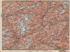 ST GOTTHARD area. Andermatt Engelberg Silenen Gadmen Ulrichen Disentis 1897 map