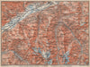 Area south of SION. Verbier Riddes Nendaz Veysonnaz Hérens Entremont 1897 map