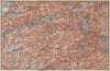 VORDER-RHEINTHAL. Flims Laax Chur Obersaxen Tamins Brigels Thusis 1897 old map