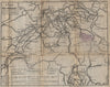 SWISS RAILWAY MAP & MOUNTAIN POSTAL ROUTES. Switzerland Suisse Schweiz 1899