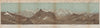 PANORAMA from/vom FAULHORN. Berner Oberland. Bernese Oberland 1899 old map