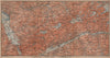 RHONE VALLEY. Gryon Villars Leysin Diablerets Crans-Montana Gstaad 1899 map