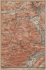 PILATUS. Luzern Lucerne Kriens Alpnach Hergiswil. Topo-map. Schweiz 1901