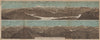 MONTE GENEROSO PANORAMA. Lugano Como Maggiore Rosa Mischabel Disgrazia 1901 map