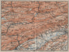 BERNESE JURA. Solothurn Biel/Bienne Rebeuvelier Tavannes. Topo-map 1905
