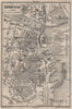 CONSTANCE. KONSTANZ. town city stadtplan. Germany karte. BAEDEKER 1905 old map