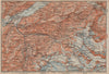GRINDELWALD environs. Wengen Mürren Jungfrau Wetterhorn Interlaken 1905 map