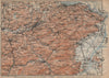 ST GALLEN/APPENZELL area. Herigau Altstätten Heiden Rheineck Rorschach 1907 map