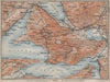 THE RIGI. Vitznau Lowerz Immensee Arth Gersau Bekenried. Topo-map 1907 old