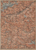 LOWER ENGADINE. Livigno Bormio Ftan Scuol Silvretta Range Piz Buin 1907 map