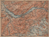 BERNESE OBERLAND. Wengen Mürren Grundelwald Reutigen Interlaken Eiger 1909 map