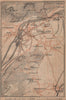 INTERLAKEN ENVIRONS. Unterseen Matten Aarmuhle Wilderswyl. Schweiz 1909 map