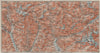 LUKMANIER to MALOJA.Sils Maria Bivio Madesimo Chiavenna San Bernardino 1909 map