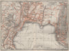 LUGANO. town city stadtplan. Switzerland Suisse Schweiz carte karte 1909 map