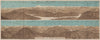 MONTE GENEROSO PANORAMA. Lugano Como Maggiore Rosa Mischabel Disgrazia 1909 map