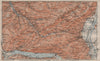 THUR VALLEY.Säntis Toggenburg Wildhaus Alt St Johann Unterwasser Grabs 1911 map